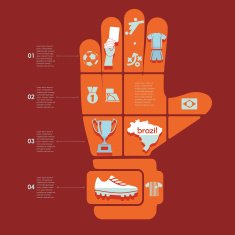 football soccer infographic N167