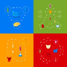 Set of veterinary icons N5