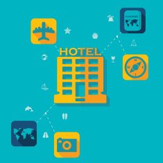 Set of summer tourism icons N142
