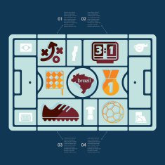 football soccer infographic N178