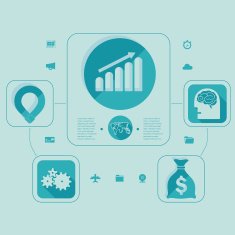 business flat infographic N101