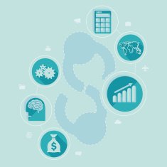 business flat infographic N103
