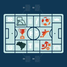 football soccer infographic N192