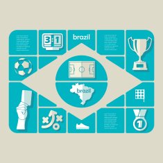 football soccer infographic N196