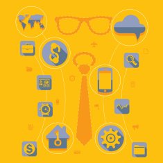 business flat infographic N111