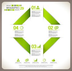 Minimal infographic template N30