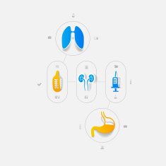 Set of medical icons N69