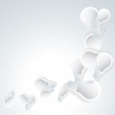 Idea concept with light bulbs N2