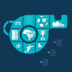 football soccer infographic N218