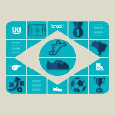 football soccer infographic N221