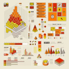 Flat UI Infographic Elements N4