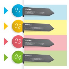 basic label infographics N2