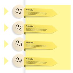 basic label infographics N3