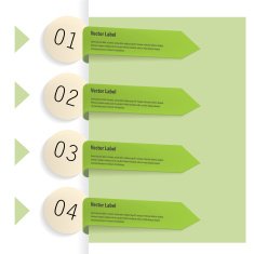basic label infographics N5