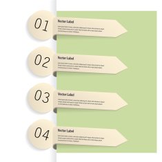 basic label infographics N9