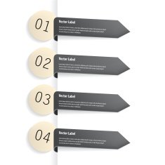 basic label infographics N10