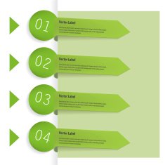 basic label infographics N14