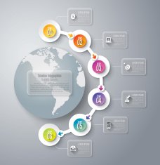 Infographic design vector N89