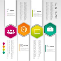 Business infographic design N179
