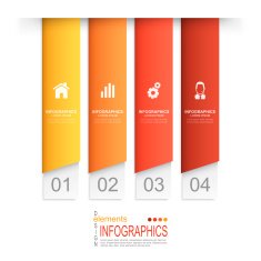 Abstract infographics N161