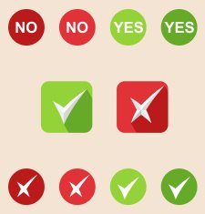 Check mark icons N3