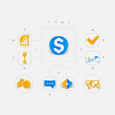 Set of business icons N66