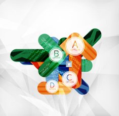 Modern infographic option layout N54