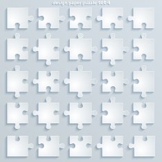 Parts of paper puzzles