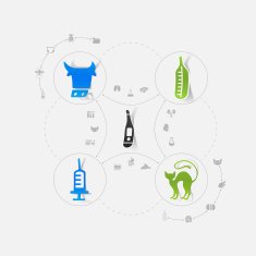 Set of veterinary icons N71