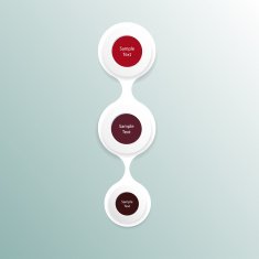 colorful round metaball diagram infographics N6
