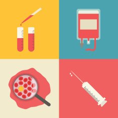 Medical set blood transfusion