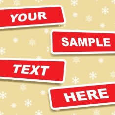 Banners with place for text Vector illustration N5