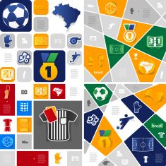 football soccer infographic N252