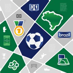 football soccer infographic N254