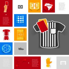 football soccer infographic N265