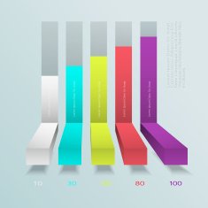 Business Infographics graph Vector Eps 10 N3
