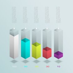 Business Infographics graph Vector Eps 10 N8