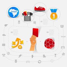 football soccer infographic N295