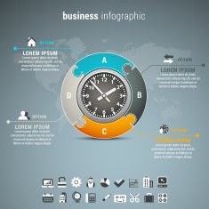 business infographic N350