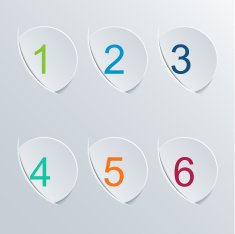 Vector modern circle infographic background N7