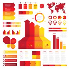 Set of infographic elements N26