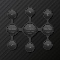 Metaball diagram Infographic elements N2