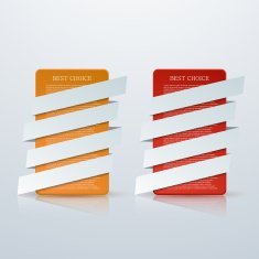 Vector modern inforgraphics banners