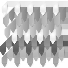 Modern business origami style options banner N11