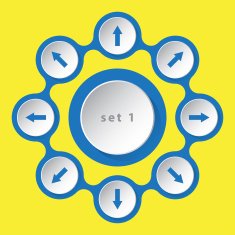 eight icons with arrows N2