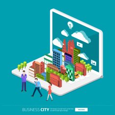 City on Laptop N9