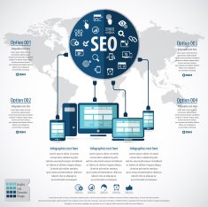 SEO services infographics N3
