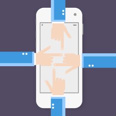 Business hands gestures design elements isolated N11