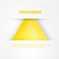 Vector abstract triangles template Object web N3