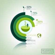 abstract infographic template design N6